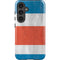 Costa Rican Flag Distressed Galaxy S25 Plus Impact Case